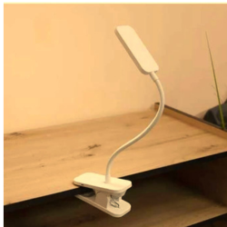 Led USB White Clip Lamp (Chargeable) - Electrica Center