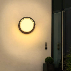 Decore Outdoor Round Wall Light - Electrica Center