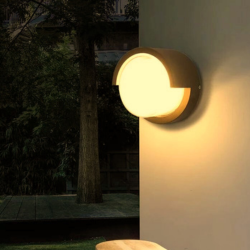 Decore Outdoor Round Wall Light - Electrica Center