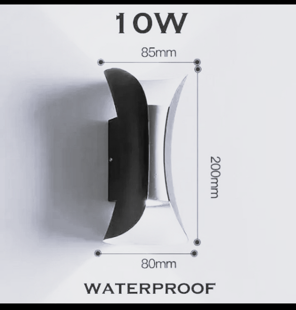 Two-Sided Outdoor Lamp - Electrica Center